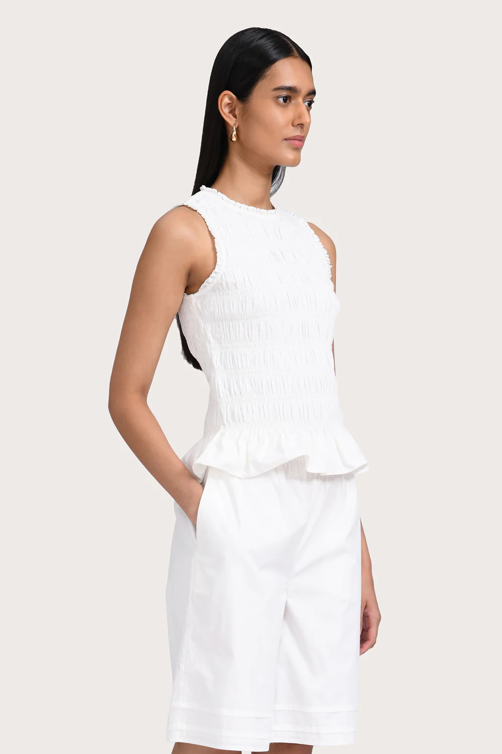 Marsielle Top - Chalk - Image 3