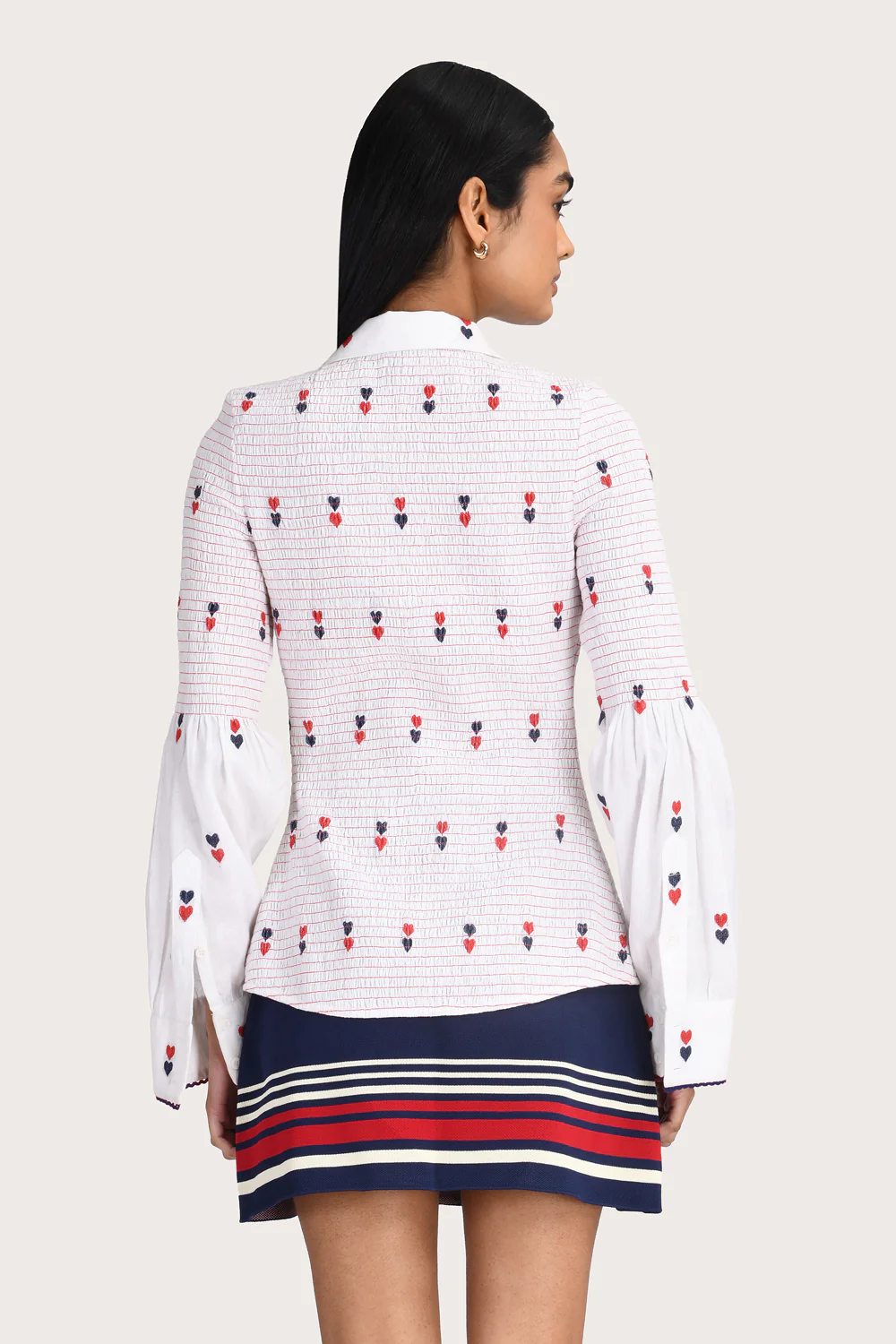 Melina Blouse  - White - Image 5