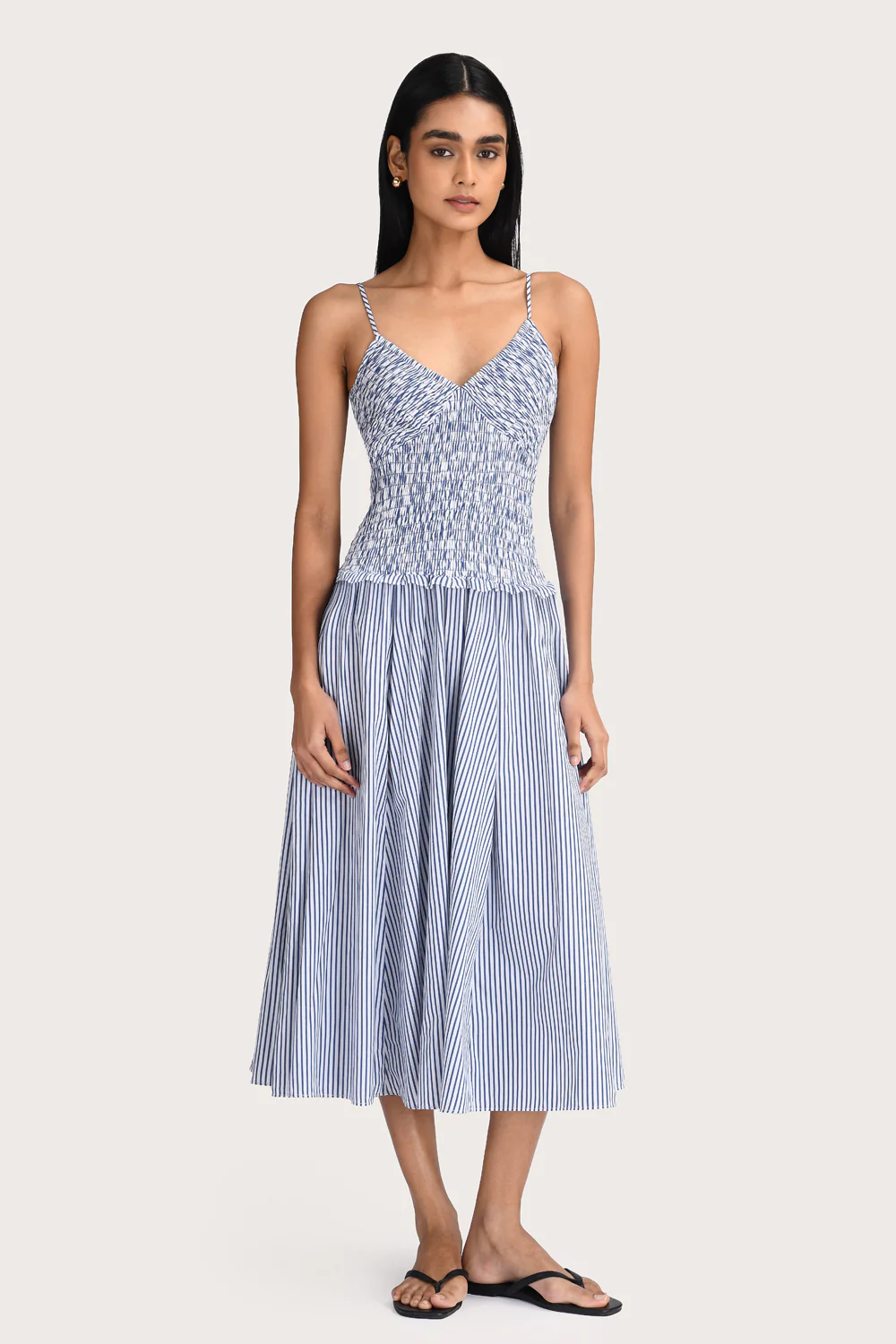 Phoebe Dress - Aegan Stripe - Image 6
