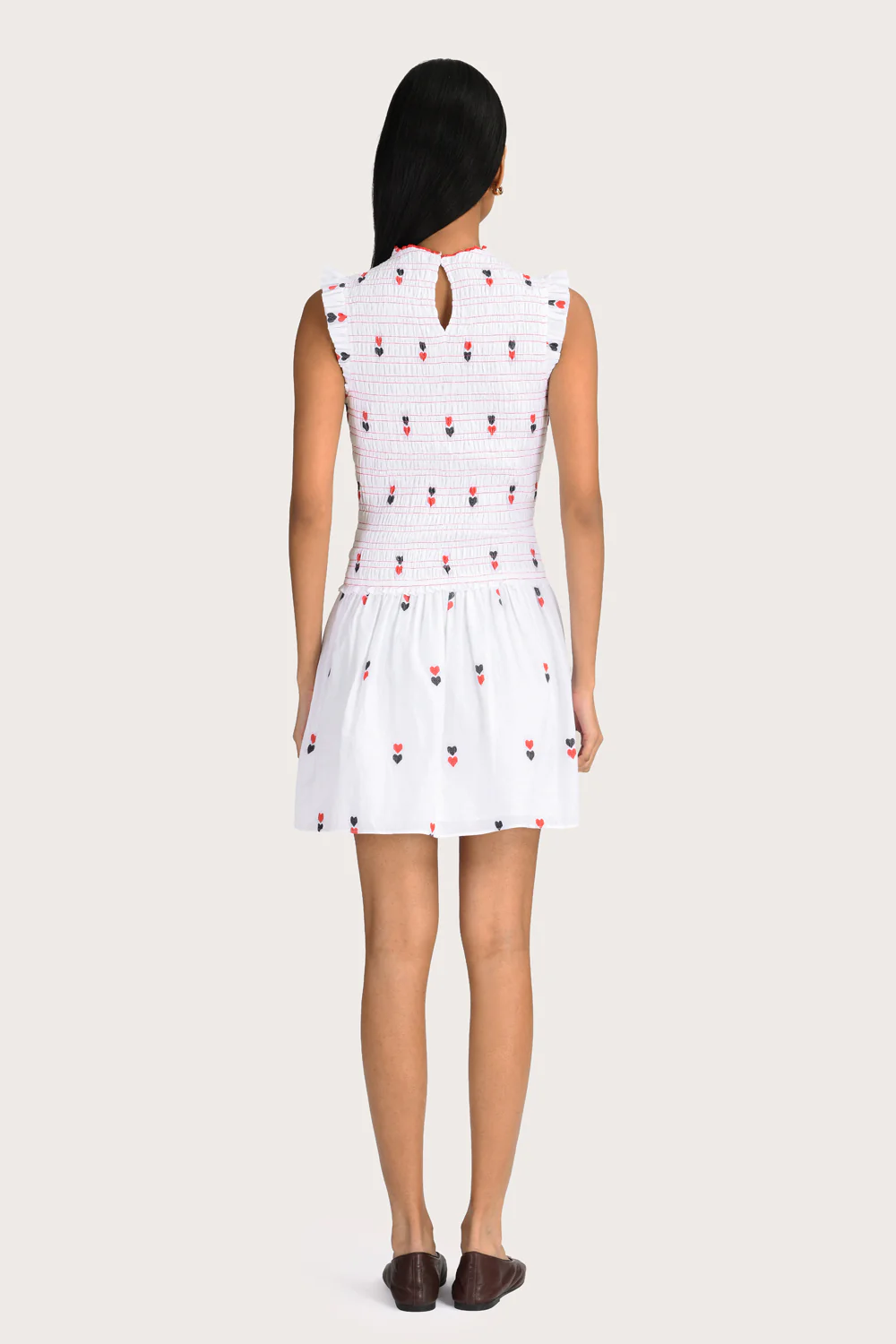 Raffaella Mini Dress  - White - Image 4