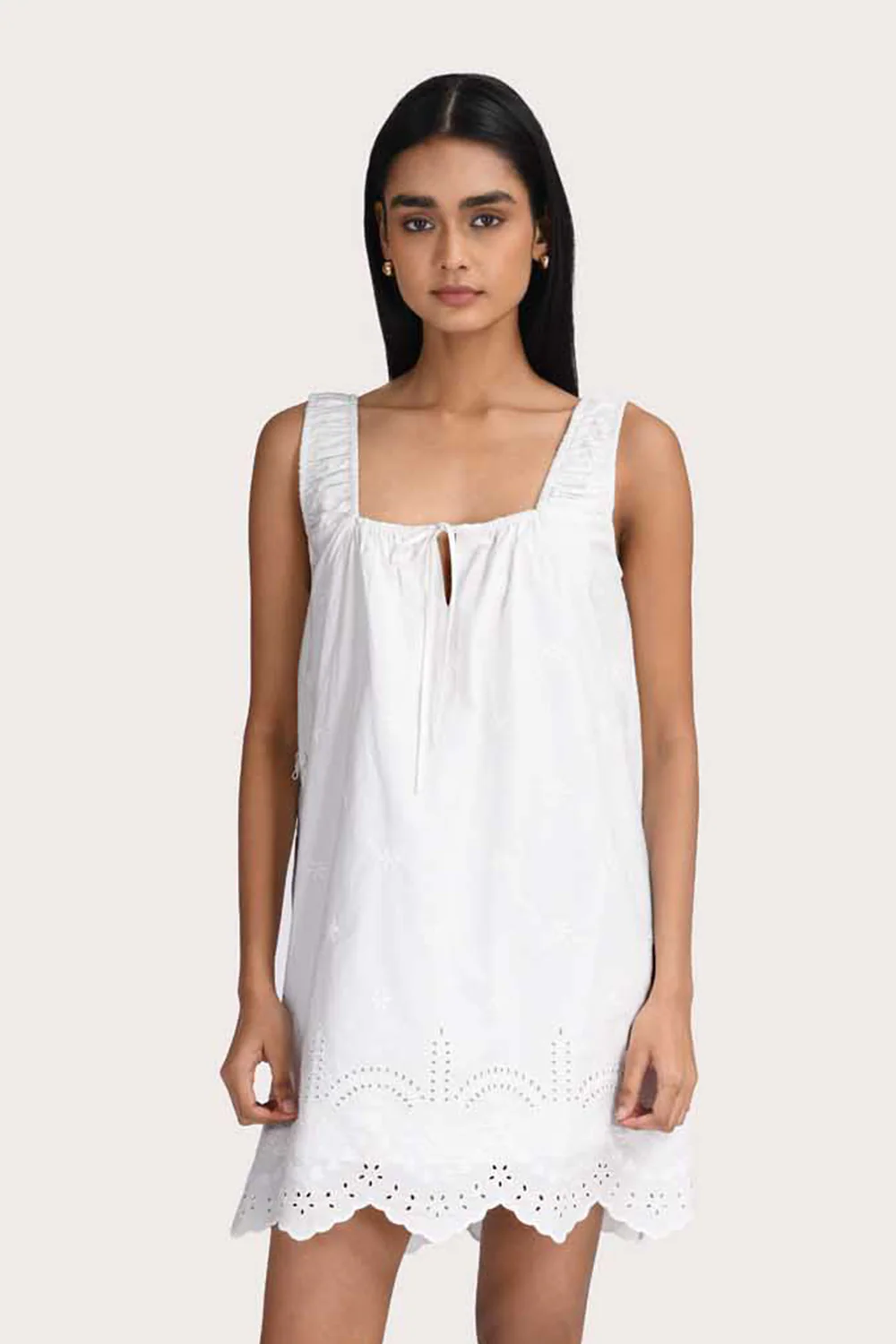 Rhea Mini Dress - White