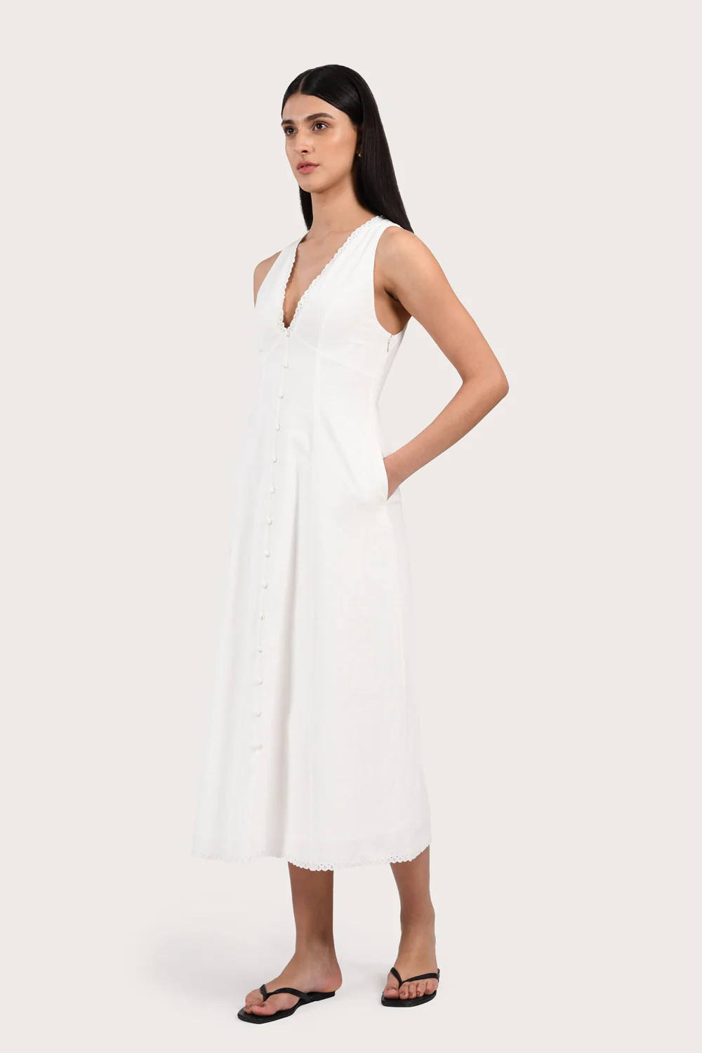 Romy Dress - White - Image 2