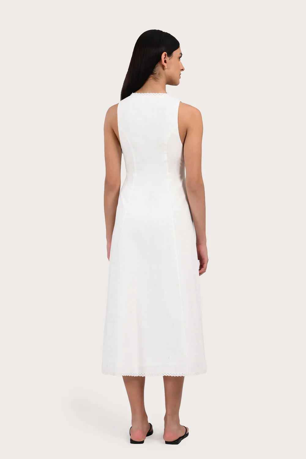 Romy Dress - White - Image 4