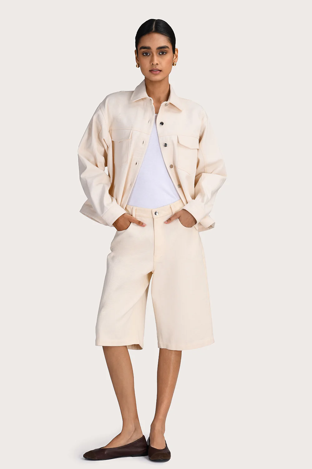 Roxana Jacket - Ecru - Image 2
